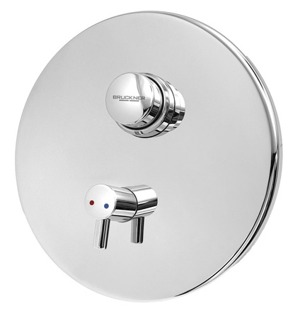 TEMPOR samozamykający podtynkowy zawór prysznicowy z regulacją temperatury, chrom