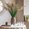 Faux Grass with Seed Heads Natural (12pk) 850mm
