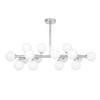 NOWOCZESNA LAMPA WISZĄCA CHROMOWANA PETRICA W16
