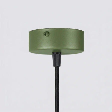 Lampa wisząca ARCHE 1 zielona oliwka