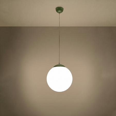 Lampa wisząca UGO 30 zielona oliwka