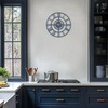 Bright Star Wall Clock Deep Sea 16in