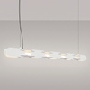 Lampa wisząca CHAIN 158 biała LED 4000K