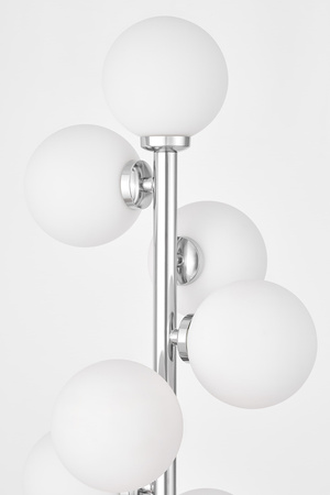 LAMPA STOJĄCA PODŁOGOWA CHROMOWANA PETRICA W9