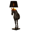 Lampa podłogowa KOŃ /HORSE S czarna
