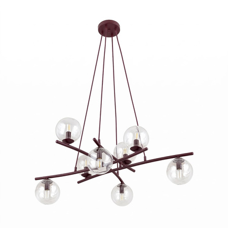 ESSA 8 BURGUNDY TRANSPARENT