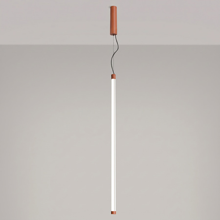 Lampa wisząca TRANG 100 ochra czerwona LED 4000K