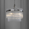 Marietta 3 Pendant Light Bright Nickel