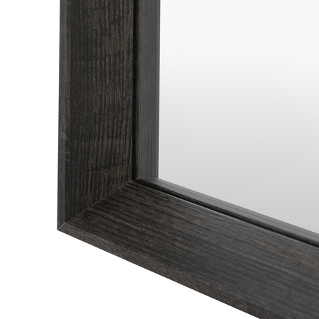 Ashbury Leaner Mirror Black 1500x60x650mm