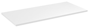 Blat DTDL 90,4x1,8x46,5cm, biały połysk