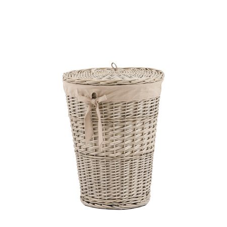 Lina Lined Laundry Basket Natura 420x340x550mm