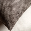 Basketweave Cushion Chocolate 2pk 450x450mm