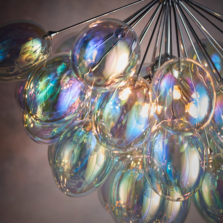 Infinity 6 Pendant Light Chrome
