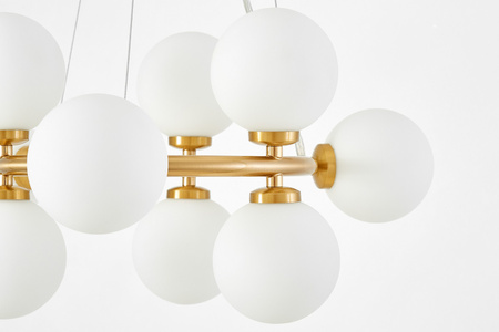 NOWOCZESNA LAMPA WISZĄCA MOSIĘŻNA MARSIADA W9