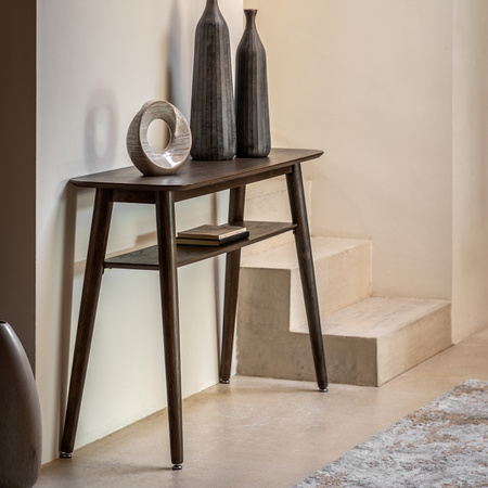 Hatfield Console Table Smoked 1100x350x750mm
