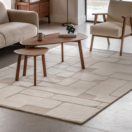 Montauk Tufted Graphic Rug 1600x2300mm