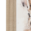Obraz w ramie „Woodland Whiskers” – brązowy, 30,5 × 3,2 × 30,5 cm, zestaw 2 szt.