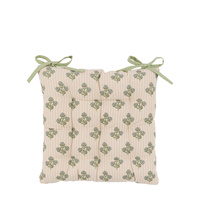 Floret Stamp Seatpads Natural 2pk 400x400mm