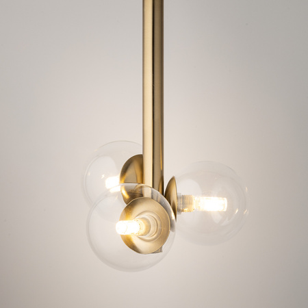 PERLA LUX 3 plafon transparentny