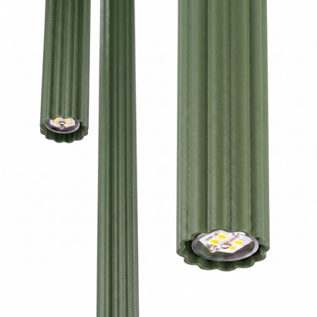 Lampa wisząca ARCHE 3P zielona oliwka