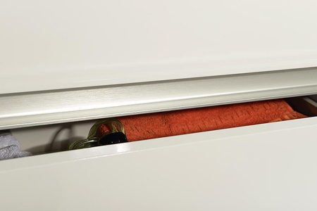 LARGO szafka umywalkowa, 99x50x41cm, biała połysk