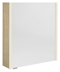 ALIX szafka z lustrem, oświetlenie LED 66x70x17,5cm, lewa/prawa, wiąz Bardini