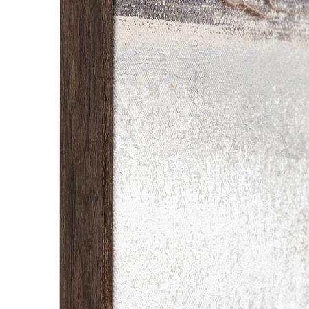 Obraz w ramie „Drift” – naturalny, 90 × 3,5 × 120 cm