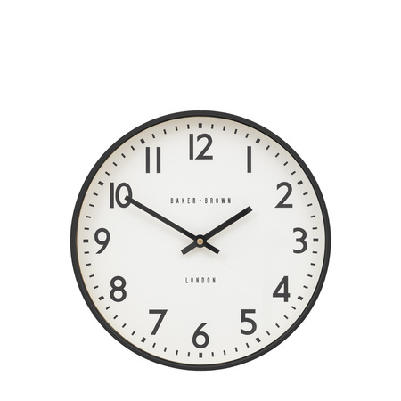 Norton Wall Clock Black 30cm