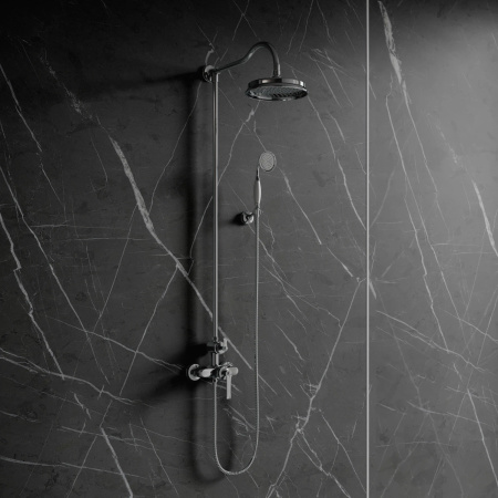 ARMANCE system prysznicowy natynkowy, chrom połysk