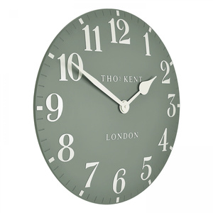 Arabic Wall Clock Seagrass 20in