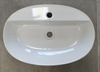 Umywalka nablatowa RACER Carisma Blanc 59 cm Biały Połysk