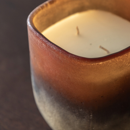 Mercury Candle Amber/Gold Large Jasmin & Vetiver