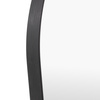 Holworth Cheval Mirror Black 500x35x1500mm
