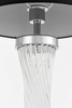 LAMPA NOCNA GLAMOUR CZARNO-CHROMOWANA VILLANOVA
