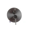Bateria prysznicowo wannowa podtynkowa dwufunkcyjna, gun metal