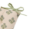 Floret Stamp Seatpads Natural 2pk 400x400mm