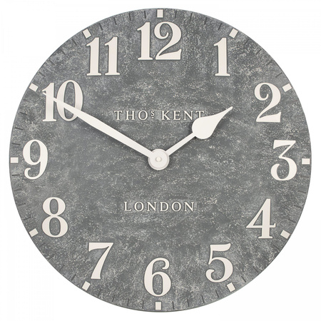 Outdoor Wall Clock Arabic Cement 20in