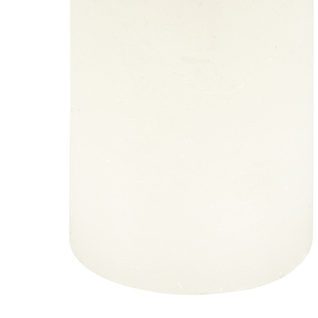 Pillar Candle Rustic White (2pk) 90x90x180mm