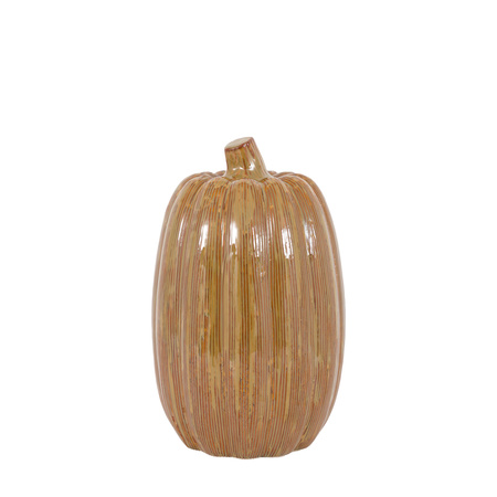 Ceramic Pumpkin Rust 185x185x295mm