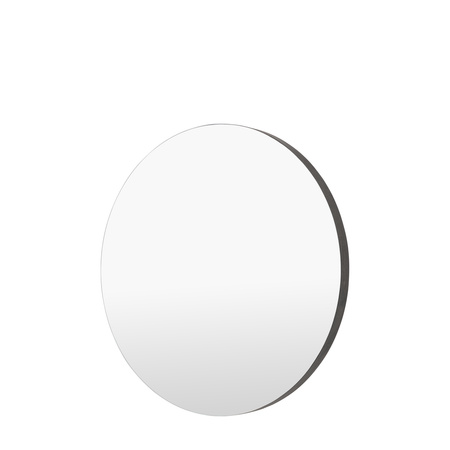 Tokyo Round Mirror Black 800x50x800mm