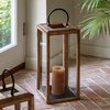 Ayna Wooden Lantern 180x180x445mm
