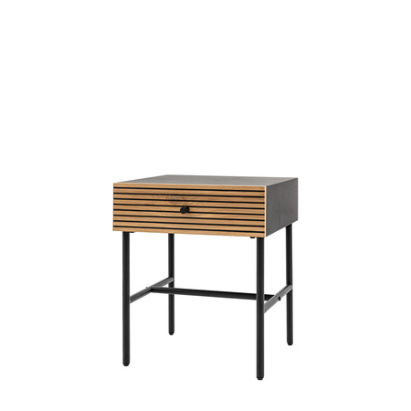 Hyland 1 Drawer Bedside 400x400x500mm