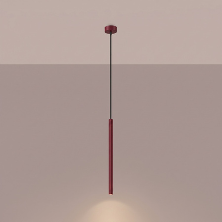 Lampa wisząca ARCHE 1 burgund