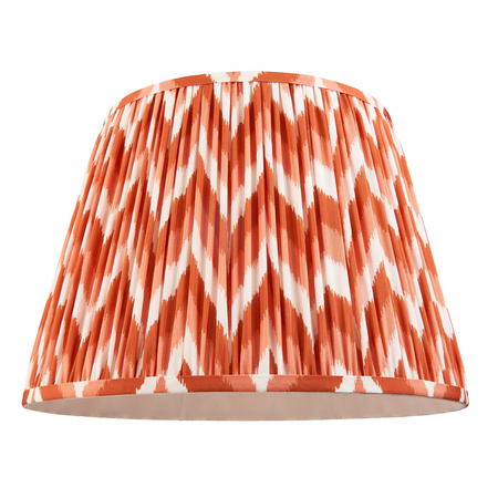 Zigzag Shade Apricot Orange Fabric 275x280x400mm