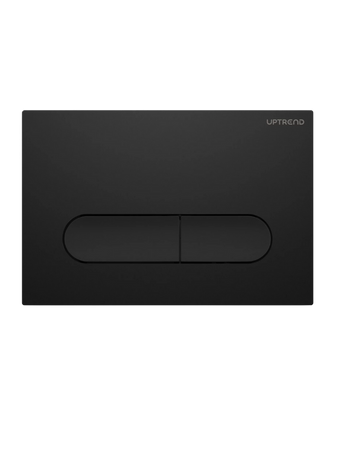 Przycisk toaletowy prostokątny czarny mat YOSEMITE MATTE BLACK UP004-U18