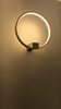 MOOSEE lampa ścienna CIRCLE WALL złota