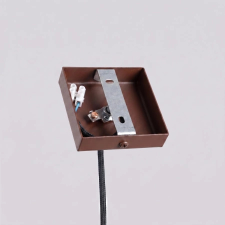Lampa wisząca PASTELO 1 brązowa
