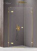KABINA AVEXA GOLD SHINE PIĘCIOKĄTNA L 80x80x200 CZYSTE 6mm ACTIVE SHIELD