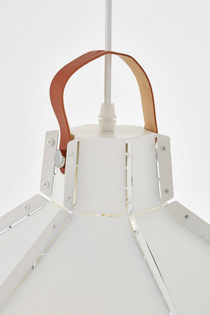 LAMPA SUFITOWA WISZĄCA LOFT BIAŁA CONA W1