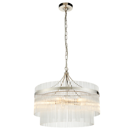 Marietta 5 Pendant Light Bright Nickel